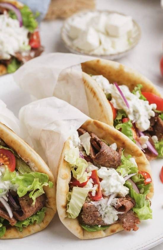 Inside Gyros Twist at South Hill Mall in Puyallup serving Mediterranean food